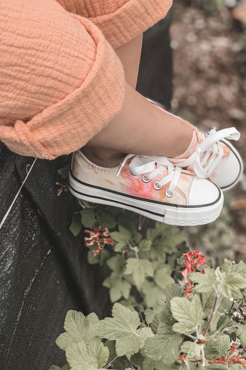 Children's Classic Sneakers With Tie-Dye Effect Simba