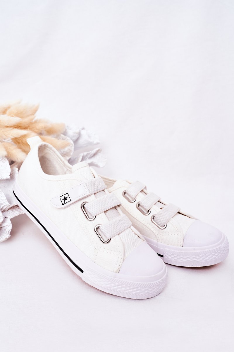 Children's Velcro Sneakers White Avengers