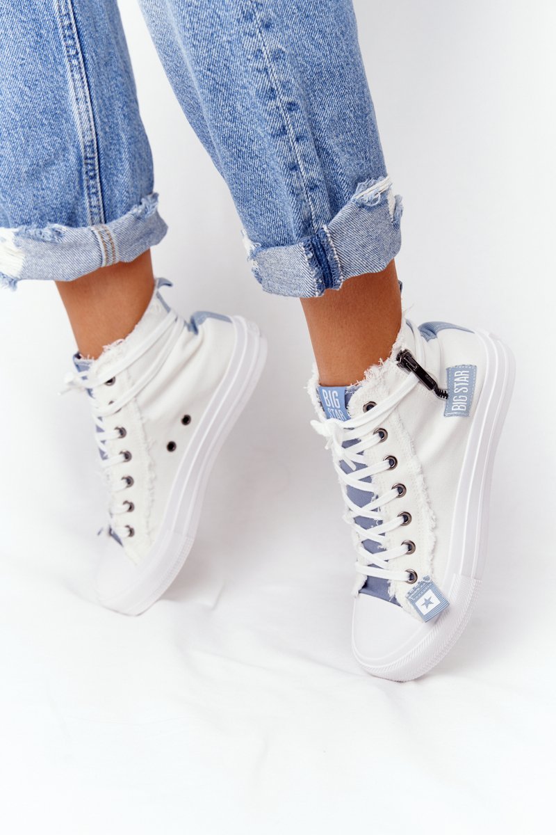Women's High Sneakers Big Star  HH274160 White