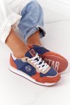 Women's Sneakers Memory Foam Big Star HH274567 Blue-Orange